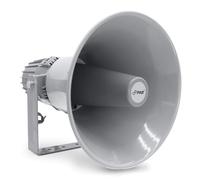 Pyle altavoz de bocina PA, 32cms, Compacto, Para interiores y exteriores, Impedancia de 16 ohmios, Potencia de 60V, Montaje para sistema de audio 70V