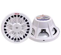 Pyle Altavoz Marino de 400 W, Impermeable, para Uso en Barcos y Exteriores, 20,3 cm, 4 ohmios
