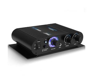 Pyle Amplificador Bluetooth, Compacto, 90V, Serie Mini Azul