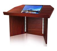 Pyle atril de escritorio, Plegable, Soporte, Podio de mesa para clases, Profesores, Conferencistas, Clases, Ideal para portatiles, Libros y material didactico