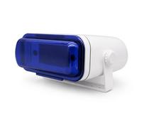 Pyle Carcasa de Radio para Barco, Cubierta Protectora, contra Salpicaduras, Facil de Montar, Compatible con estereos de Eje y Estilo DIN
