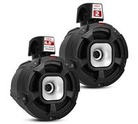 Pyle Configuración de Altavoces Impermeables, par de Altavoces para Exteriores de 6.5 Pulgadas con Potencia de 1300 W, Sonido UTV para Uso Todoterreno, configuración Marina para Barcos, Sistema de