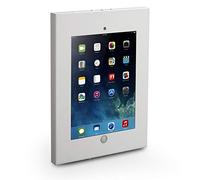PYLE Funda de seguridad antirrobo para tablet - 11 pulgadas de metal resistente Vesa para montaje en pared con cerradura y llave, montaje en horizontal/vertical, para iPad 2, 3, 4, Air, Air 2 tabletas PSPADLKW08W