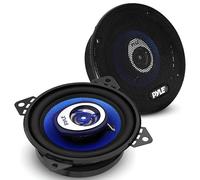 Pyle juego de altavoces coche, 17 cm, Auto, 180W RMS/360W, 4 Ohm de impedancia, 2 cm tweeter piezoeléctrico, 3 vías, triaxial, color azul