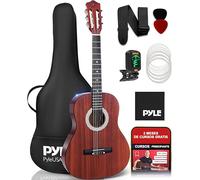 Pyle kit de guitarra acustica, 3/4 Tamaño juvenil, 36”, Para principiantes, Niños, Adultos, Accesorios incluidos