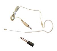 Pyle Micrófono de Auriculares - Micrófono de Auriculares con Condensador omnidireccional, Cable de 1,2 m, Parabrisas, Ajuste Seguro para presentaciones, Escenario, Teatro y Instructores de Fitness