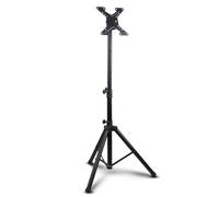 Pyle Pantalla portatil de proyector, Tripode, Pantalla Plana, Altura Ajustable, Soporte, Ideal para Pantallas de TV, LCD, LED, hasta 32”. Vesa 200 x 200, 220 x 220. Color Negro, 1 Unidad