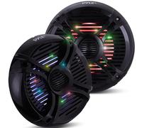 Pyle par de Altavoces Marinos de 6.5”, 250V, Sonido Estereo, Duales, Exteriores, Resistentes al Agua y a la Intemperie