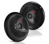 Pyle par de Altavoces Marinos de 6.5”, Sonido Estereo, Exteriores, Resistentes al Agua y a la Intemperie, Potencia de 400V