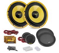 1 Set A 2 Bidireccional Pyle PLG6C 16,5 CM 400 Vatios Max Woofer Tweeter Cruce