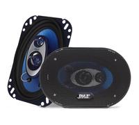 Pyle Par de Altavoces para Auto de 4” x 6”, Coche, Sistema de Altavoces de Sonido de 3 vias, 240W por par, Impedancia de 4Ohm y ¾