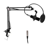 Pyle Pie y soporte de micrófono ajustable/extensible Boom Scissor