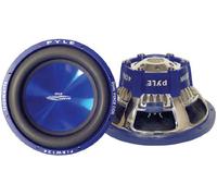 Pyle PLBW104 subwoofers para coche - Subwoofer para coche (1000W, 85 Db, 4 Ohmio, Acero, 26,9 cm, 13 cm) Negro, Azul, Cromo