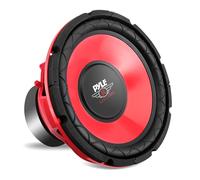 Pyle PLW10RD - Subwoofer componente de 600W, rojo