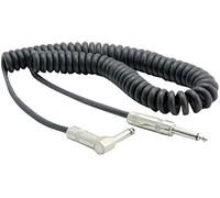 Pyle-Pro PCBLGF12 - Cable jack (6.3 mm, macho, acodado, 3.7 m, en espiral)