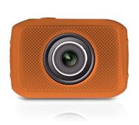 Pyle PSCHD30OR - Videocámara de Alta definición 720p (cámara de 5 MP, Pantalla táctil de 2", Entrada de Tarjetas Micro SD, Estuche Impermeable) Naranja