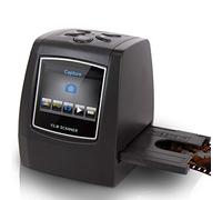 Pyle PSCNPHO32.5 - Escáner de Diapositivas de película Digital de Diapositivas, convertidor de imágenes, Compatible con película Super-8, película de 126 Kpk, Convierte Diapositivas de 35 mm y