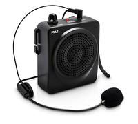 Pyle PWMA50B Binaural Diadema Negro auricular con micrófono - Auriculares con micrófono (Centro de llamadas/Oficina, Binaural, Diadema, Negro, Alámbrico, Supraaural)