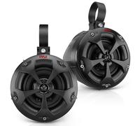 Pyle Sistema de altavoces todoterreno resistente al agua de 4 pulgadas con potencia de 800 W, audio compacto de grado marino para vehículos ATV, UTV, 4x4 y Jeep, diseño de altavoz impermeable duradero