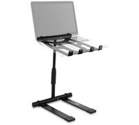 Pyle Soporte de Escritorio Plegable de Altura Ajustable para Laptop, Soporte ergonómico portátil para Tablet, MacBook, DJ, Mezclador