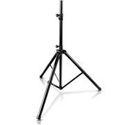 PYLE Soporte para altavoces, de pie, ajustable, hasta 1.77 Mts alto.Trípode, universal, entrada compatible de 35mm. Atril de música, portátil vertical, para casa, escenario o estudio.
