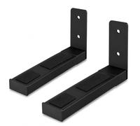 Pyle Soportes Altavoces Pared, Ajustables, Brazos de Acero, Extensibles, 2 Unidades