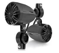 Pyle USA - Altavoces Todoterreno Impermeables de 2.25 Pulgadas, Sistema de Sonido pasivo de Grado Marino de 20 W, Altavoz estéreo de Audio al Aire Libre de Gama Completa para Motocicleta, Coche, ATV,