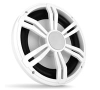 Pyle USA Slim Marine Subwoofer - Sistema de Altavoces Impermeables de 400 W y 4 ohmios para automóvil, Cono de Polipropileno de Perfil bajo con Borde de Goma, imán de 40 onzas, Bobina de Voz de 2