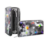 Pylones - Cartera de viaje (19 x 11 cm), color negro, multicolor, 19x11cm, Clásico