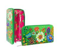 Pylones, Cartera - Viaje Primavera - Tela Recubierta- 19 x 11 cm, verde, 19 x 11 cm, Clásico