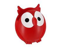 Pylones Eye Glasses Holder Owl, Red by Pylones