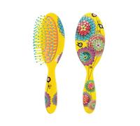 Pylones Ladypop Small - Cepillo de pelo Dalia Amarillo - Desenredo para todas las edades - Mujeres jóvenes cuidado del cabello - Mujeres