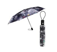 Pylones, Paraguas plegable automático - Black pallet, Negro , medium