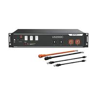Pylontech 1 batería US2000C LiFePO4 de 2,4 kWh con juego de cables de conexión inversor
