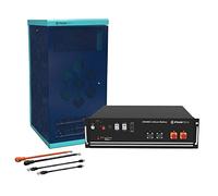 Pylontech 1 batería US3000C LiFePO4 de 3,5 kWh con cable de conexión de inversor y armario de batería