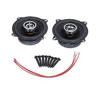 Pyltha Altavoces para Coche 4Ω 120W, Par Sensible 91Db Full Range, ABS Resistente - Sonido Claro y Potente, Instalación Fácil para Vehículos
