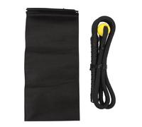 Pyltha Ayuda de Entrenamiento para Swing, Cuerda de Nylon y Goma, Mango Ergonómico Antideslizante, Mejora la Precisión y Distancia, Ejercicios de Calentamiento y Postura Correcta (Negro)