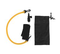 Pyltha Base de Ejercicios con Banda de Goma, cinturón Ajustable para corrección de Postura, Entrenamiento de Swing - Mejora tu técnica, diseño Resistente y portátil, Ideal para Tenis y (Naranja)