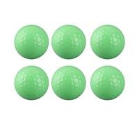 Pyltha Bolas de Golf Luminiscentes, 6 Unidades, Doble Capa Fluorescente, Duraderas y Visibles - Juego Nocturno, Resistente y de Alta Elasticidad para Entrenamiento