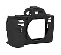 Pyltha Funda Protectora de Silicona para Cámara Digital, Flexible y Resistente, Compatible con M2 / A7R M2 / M2 Amarillo - Protección Total, Acceso Fácil a Funciones, Uso Cómodo (Negra)