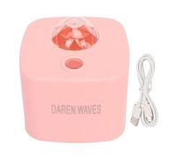 Pyltha Luz Proyector de Ola Marina, LED Multicolor con Efecto Estrellas, para Decoración Dormitorio y Fiesta - Ambiente Romántico, Alimentación USB y Pila (Rosa)