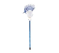 Pyltha Palo de Lacrosse para Niños, Aleación de Aluminio 24 Pulg, Estructura Resistente - Ergonomía Antideslizante, Entrenamiento Seguro y Divertido para Principiantes (Azul)