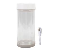 Pyltha Tarro hermético eléctrico, frasco de vidrio 600ml transparente - Conserva frescura y sabor, batería incorporada, ideal para cocina y almacenamiento (1350ml)