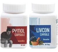 Pymol+Livcon Capsule(30 cap) Alivia rápidamente el sangrado, ardor y dolor I para pilones, fisuras, fístula, inflamación y recto