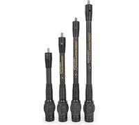 PYMUST Stabil-Wing Estabilizador de Fibra de Carbono para Arco Compuesto, contrapesos de Acero Inoxidable, múltiples Longitudes y Acabados Camuflaje