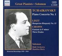Pyotr Il'yich T Piano Concerto No. 1 (Solomon, Halle Orch (CD) (Importación USA)