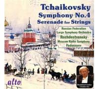 Pyotr Il'yich Tc Tchaikovsky: Symphony No. 4/Serenade fo (CD) (Importación USA)