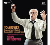 Tchaikovsky – Sinfonías 1-6 y Manfred – CD (6 discos) – Warner Music