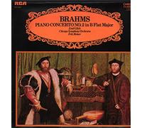 Pyotr Ilyich Tchaikovsky - Johannes Brahms - Emil Gilels , The Chicago Symphony Orchestra , Fritz Reiner - Piano Concerto No 2 In B Flat Major - RCA Victrola - VICS 1026