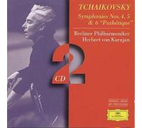 Pyotr Il'yich Tchaikovsky SYMPHONIES NOS.4,5 & 6 Pathetique (CD) Album